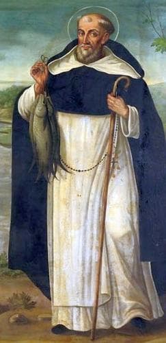 Detail Of A Painting Of Saint Gundisalvus Of Amarante By The Workshop Of The Cabrera Brothers With The Cooperation Of Antonio And Manuel Palacios C1839 Museo Histórico Dominico Santiago Chile