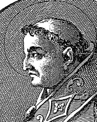 Illustration of Pope Celestine I 1899