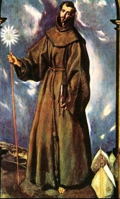 Detail From Saint Bernardino By El Greco 1603 Oil On Canvas Museo Del Greco Toledo Spain