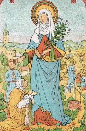 Saint Bertilia of Mareuil