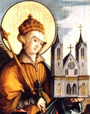 Detail of A Painting of Saint Cunegundes C1535 By Master of Meßkirch Side Altars of Saint MartinS Church Meßkircher Germany Currently In The Staatsgalerie Stuttgart Germany