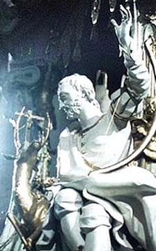 Statue of Saint Eustachius By Johann Michael Feichtmayr 17091772 In The Basilika Vierzehnheiligen In Germany Photographer Unknown