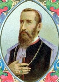 Detail From An Italian Holy Card of Saint Justin