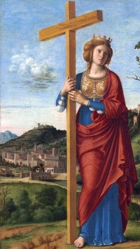 Detail From Saint Helena By Cima Da Conegliano C1495