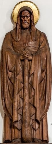 Statues of Saint Jude Thaddeus Date And Artist Unknown Parish Church of Saint Otto Bamberg Germany Photographed On 2 February 2016 By Ermell