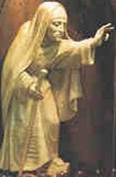 Photograph of A Statue of Saint Margaret At The Saint Louis Bertrand Church Louisville Ky Date Unknown Sculptor Unknown Photographer Unknown