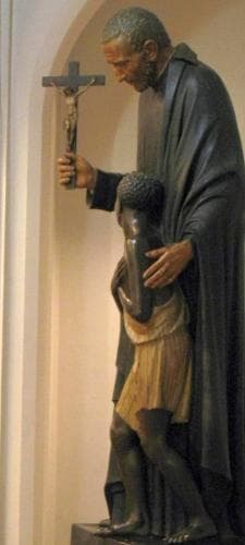 Statue of Saint Peter Claver Date And Artist Unknown Church of San Pedro Claver Verdú Lleida Spain Photographed On 16 June 2012 By Enfo