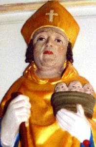 Photograph of A Statue of Saint Sigfried of Sweden Sculptor Unknown Photographed By Klafui